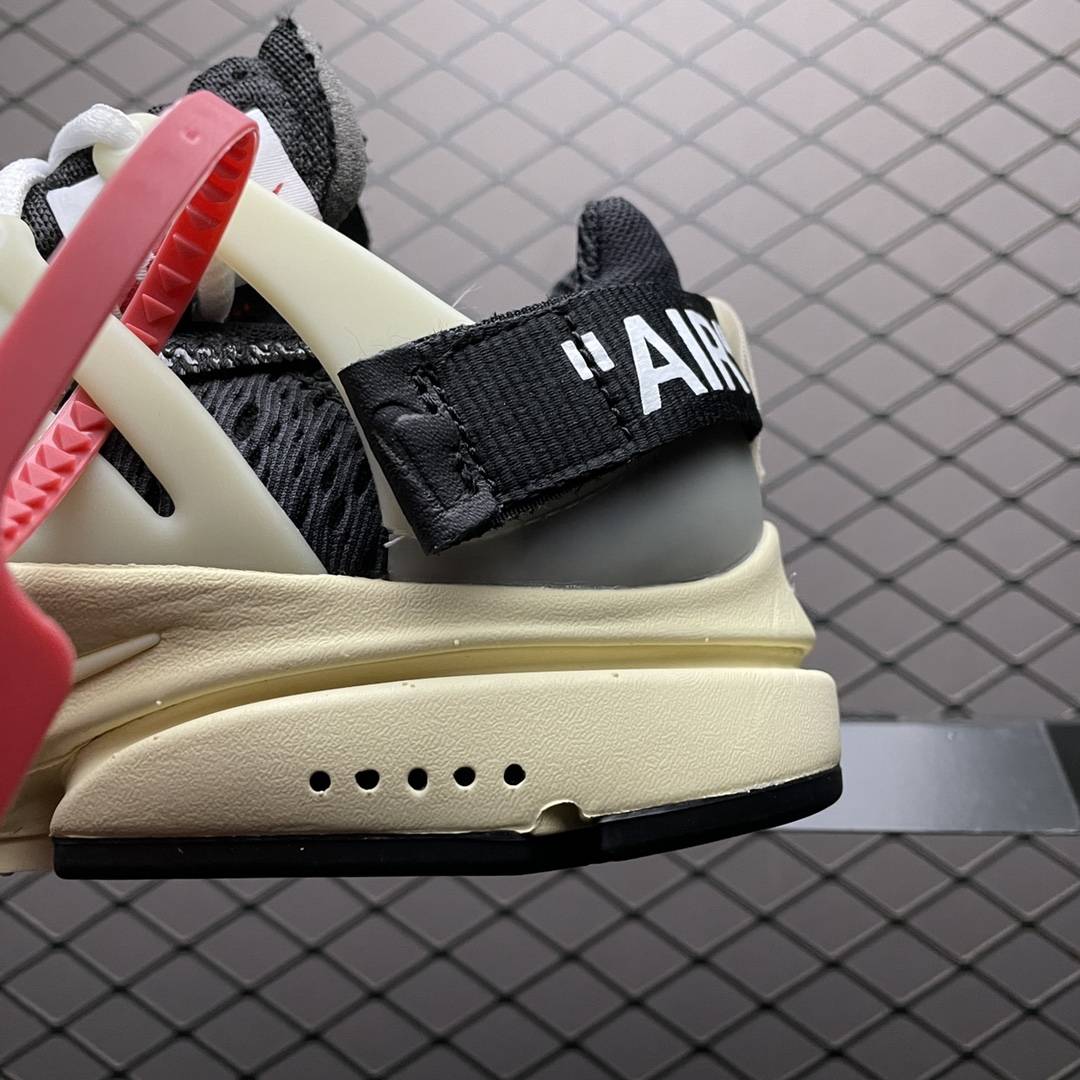 品牌|Virgil Abloh Off-White x Nike Air Presto Black Muslin AA3830-001?