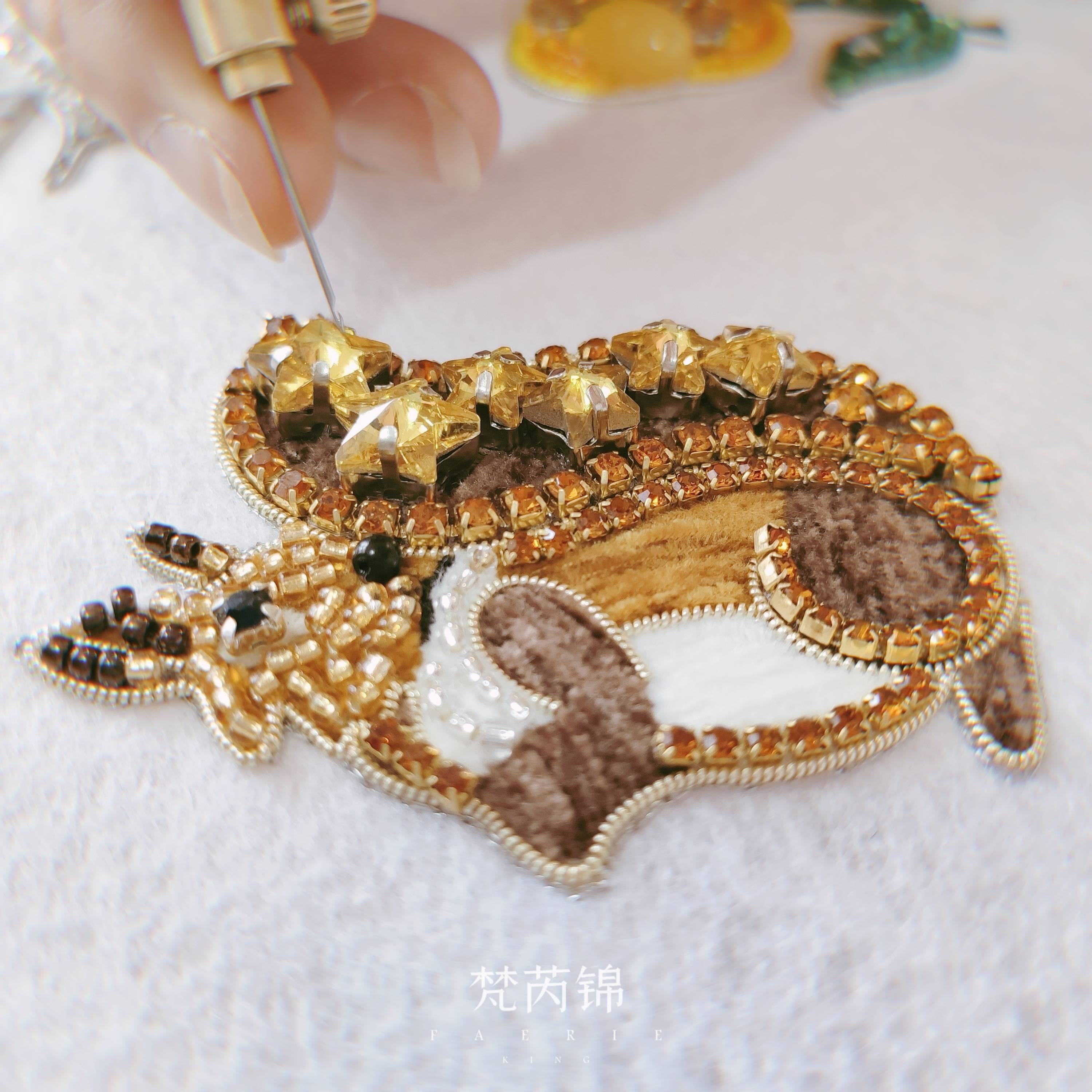 设计|梵芮锦手工刺绣分享