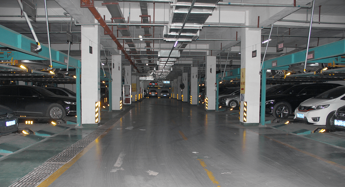 合肥海亮九玺地下立体车库设备