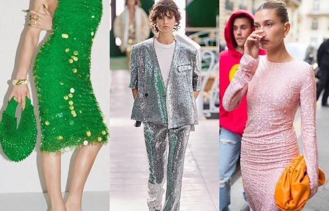 亮片|基础的服装可以扔了,今年超流行亮片元素,私底下也要闪闪亮亮