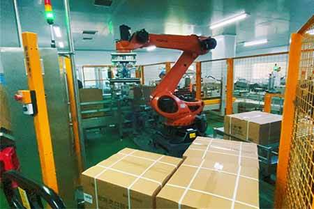 自动控制|码垛系统怎样？浅谈在智能机器人在自动化包装生产线中的作用。