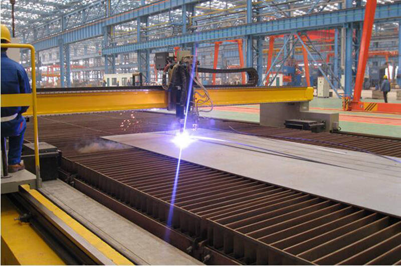 龙门式数控火焰等离子切割机