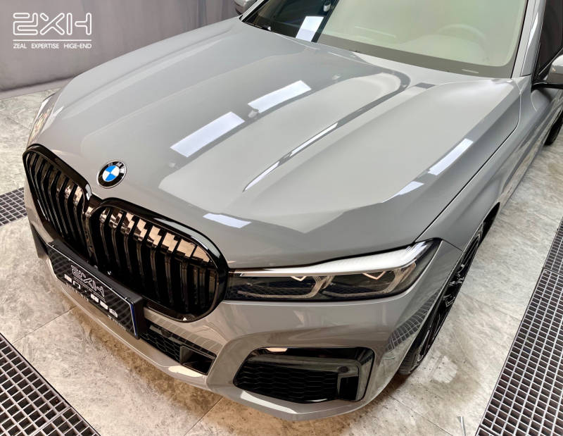 厦门尊享会宝马七系贴改色膜案例分享