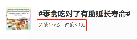 寿命|吃货的福音丨官方宣布：零食吃对了有助于延长寿命