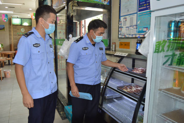 通过此次检查,进一步提升餐饮店疫情防控安全意识,下一步,食药环大队