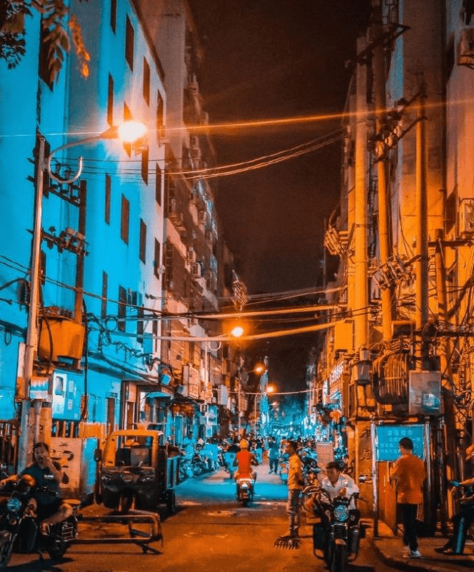 看看三亚的老街区老夜市