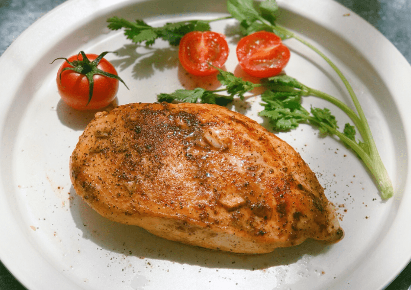 姜片|减脂食谱——无油蜜汁鸡胸肉