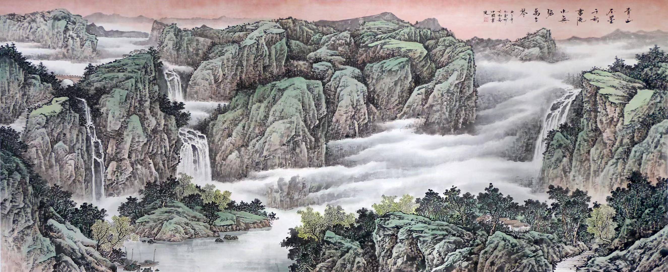 诗书画印全能工笔写意兼修实力派青年画家白雪松