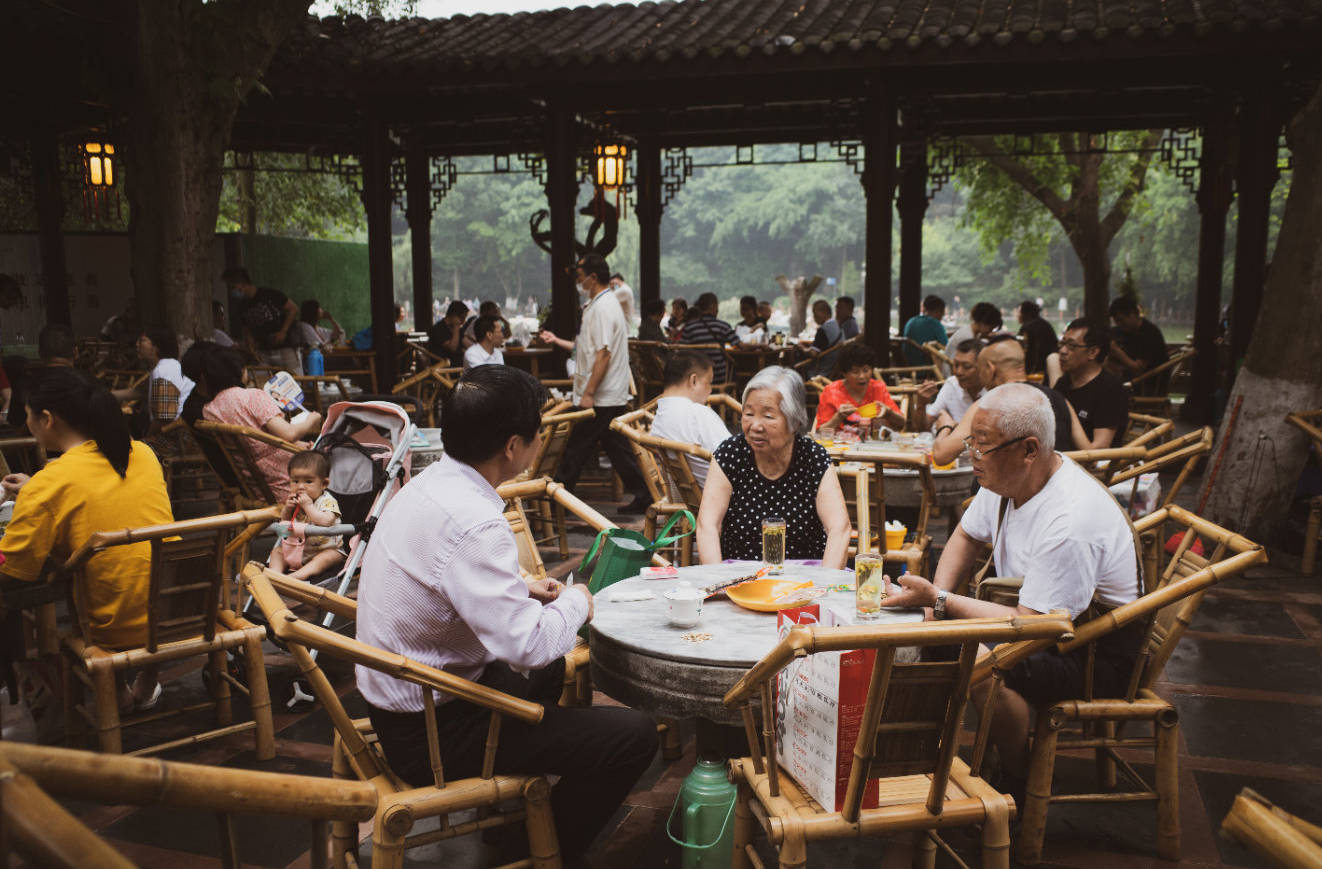 puremor | 资格老成都的生活,浸润在茶馆里!_四川