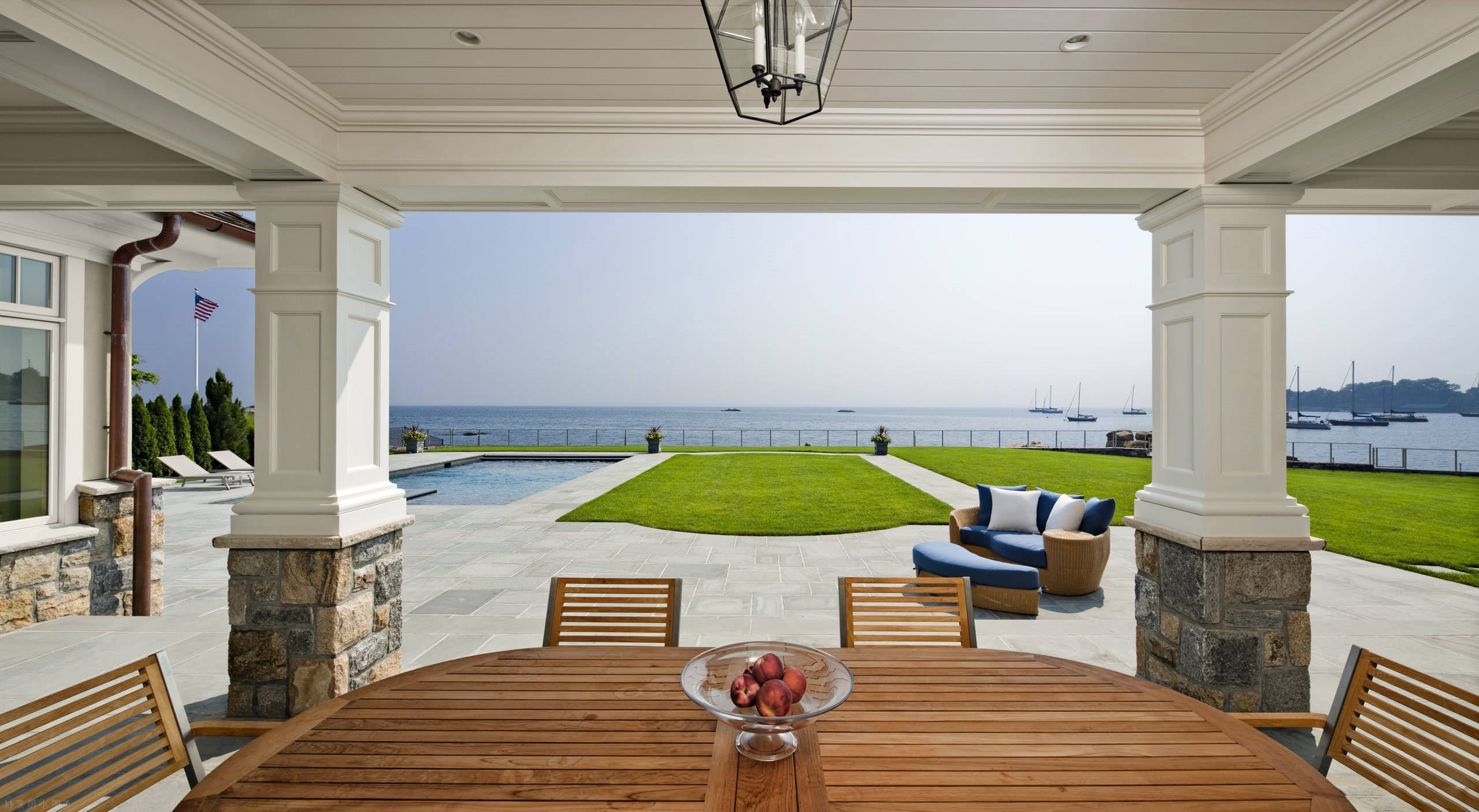 20个海边的庭院,海天之间,波澜壮阔与安宁静谧相交的美丽