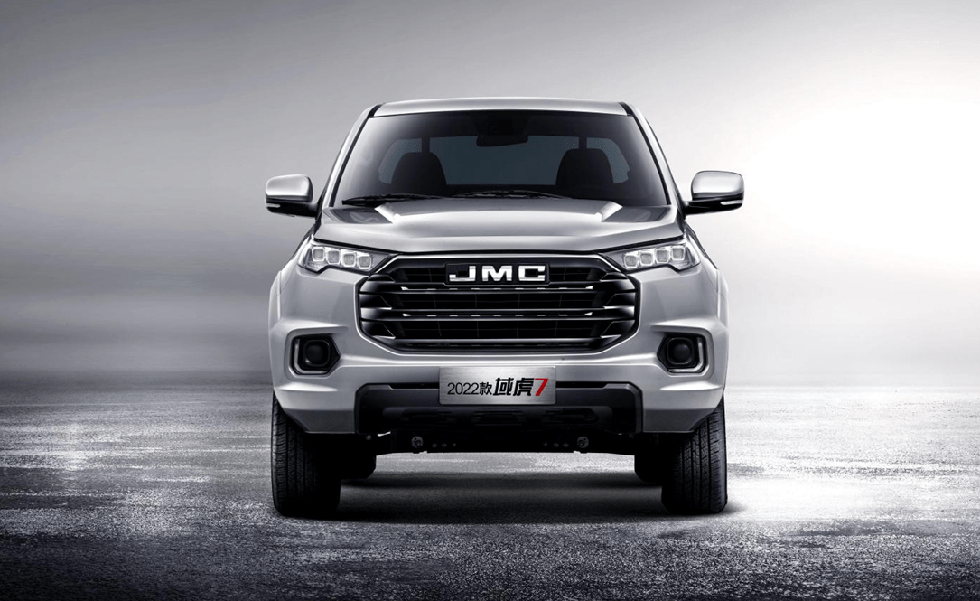 钓鱼版亲子版江铃皮卡2022款域虎7亮相成都车展