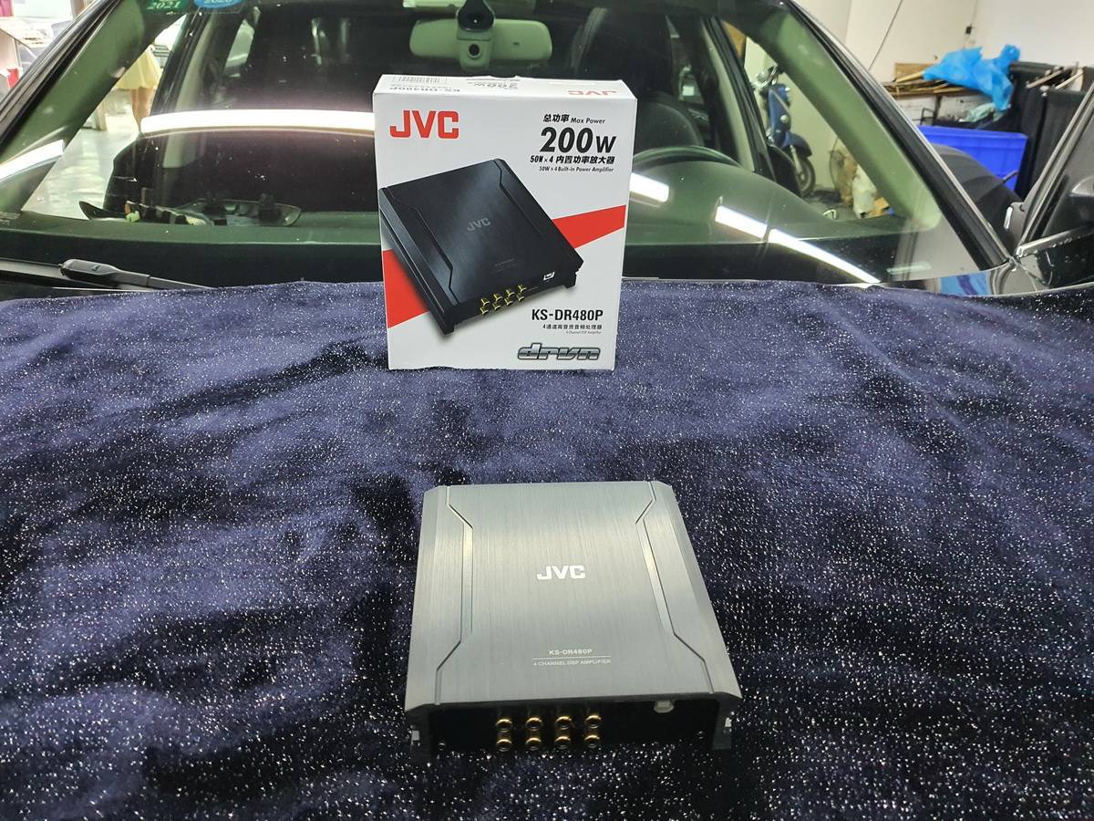 日本jvc ks-dr480p奧迪a6l汽車音響改裝配置