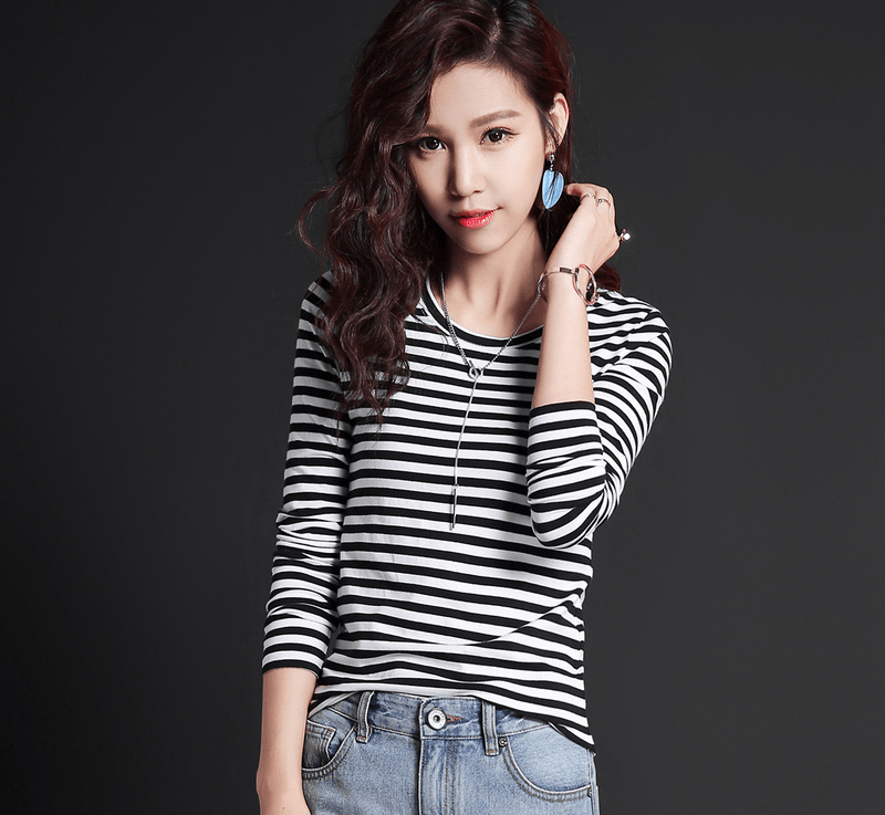 条纹|个性百搭风 帅气girl的日常穿搭