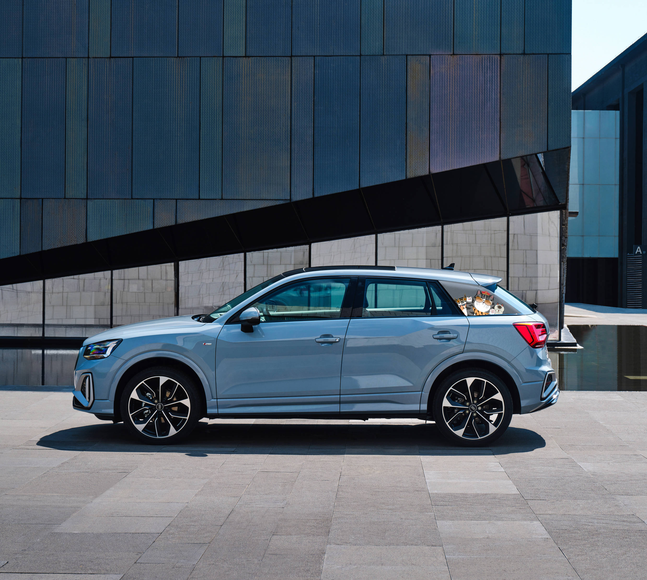 吾皇万睡酷盖来袭国潮艺术登陆全新奥迪q2lcblade