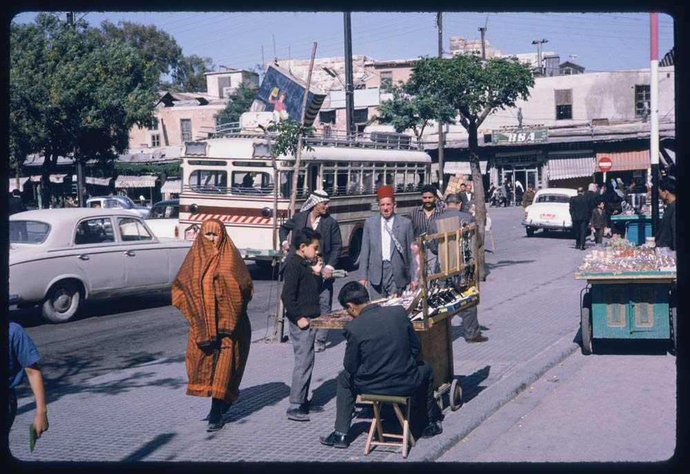 亚洲老照片:1965年的叙利亚大马士革