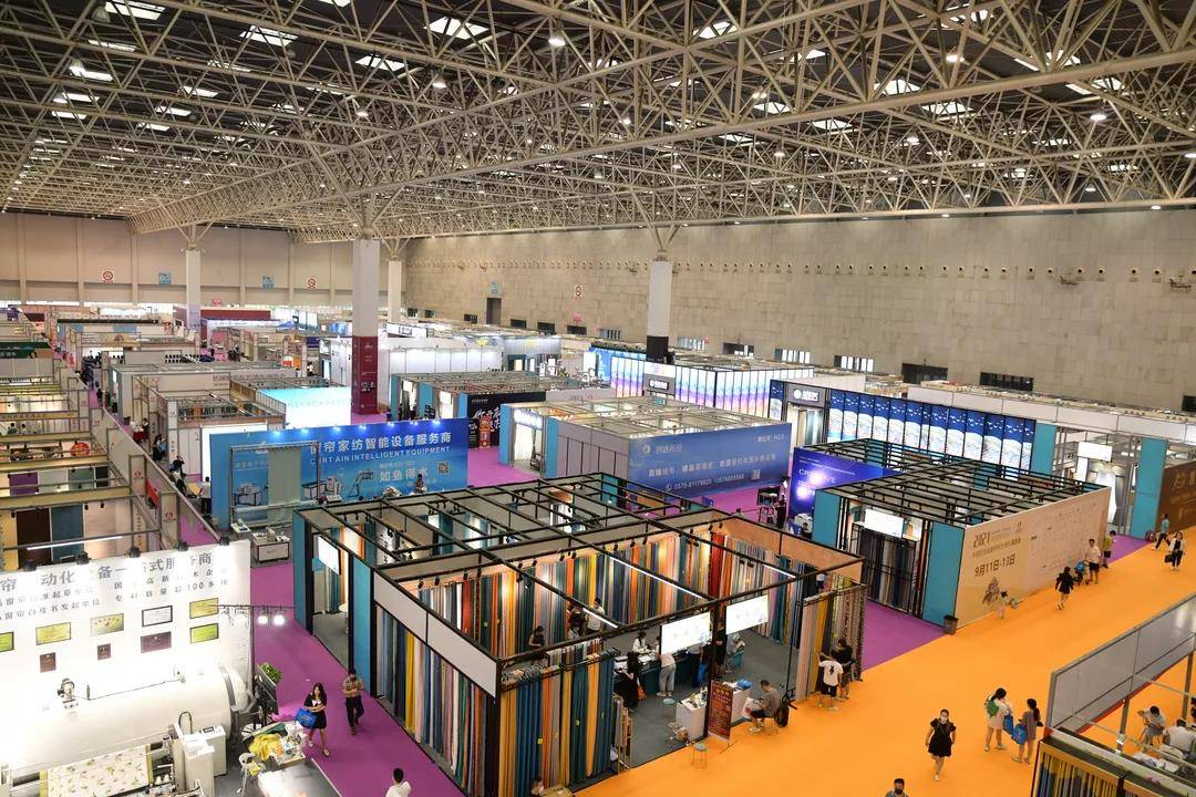 帘媒筑链,2021第九届绍兴柯桥中国轻纺城窗帘布艺墙布展举行_展览会