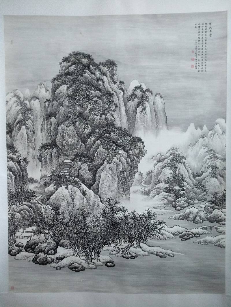 以下是张志部分作品:国画作品多次入选中国美术家协会主办的全国美展.