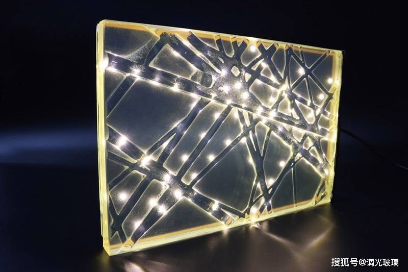 热熔led发光玻璃,玻璃界的王者︱汇驰装饰新材料