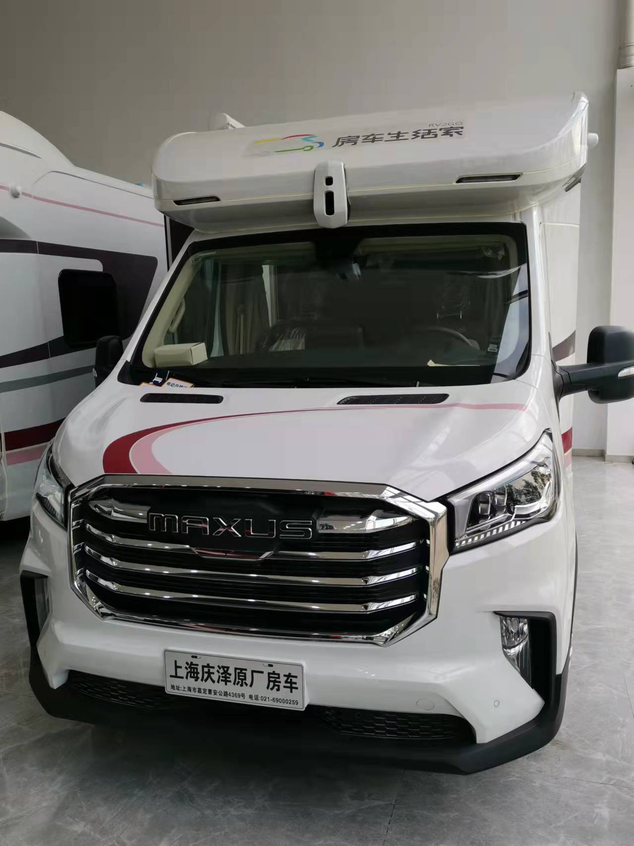 大通v90房车t型房车5座6卧布局简洁实用风阻小