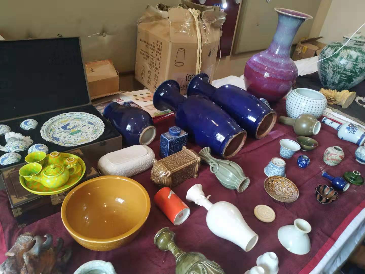 第十八届潍坊全国大型古玩宾馆交流会举办