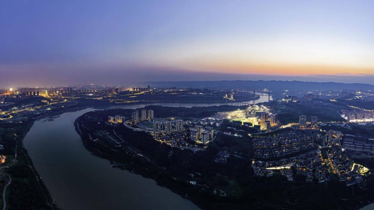 重庆岛尖绿浪之上人居标杆龙湖两江郦湾压轴之作岛麓登场