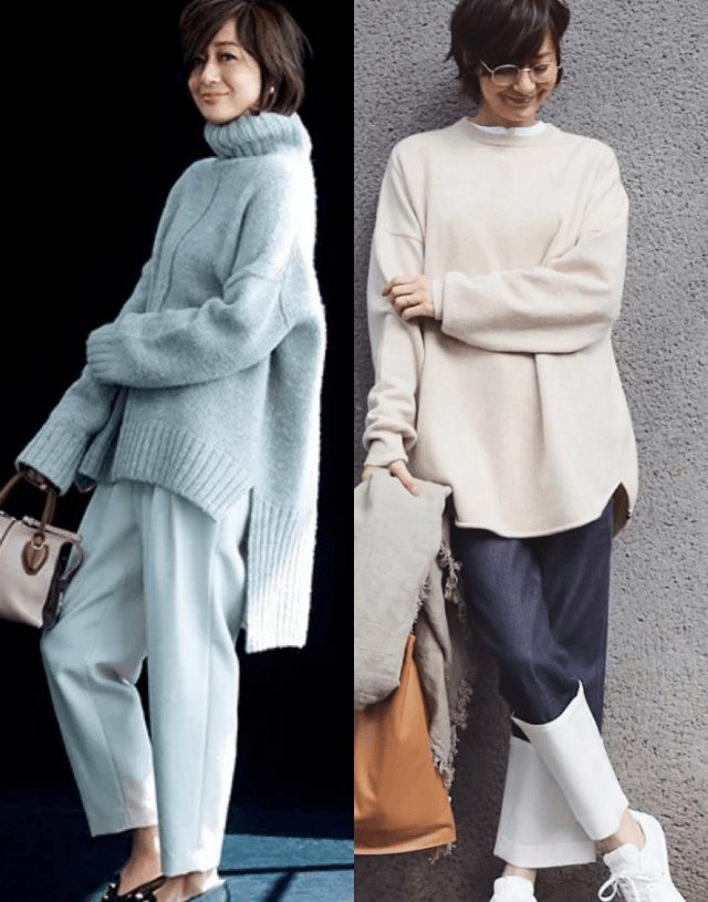 对比 掌握3要3不要的穿搭，老了也是一枝花