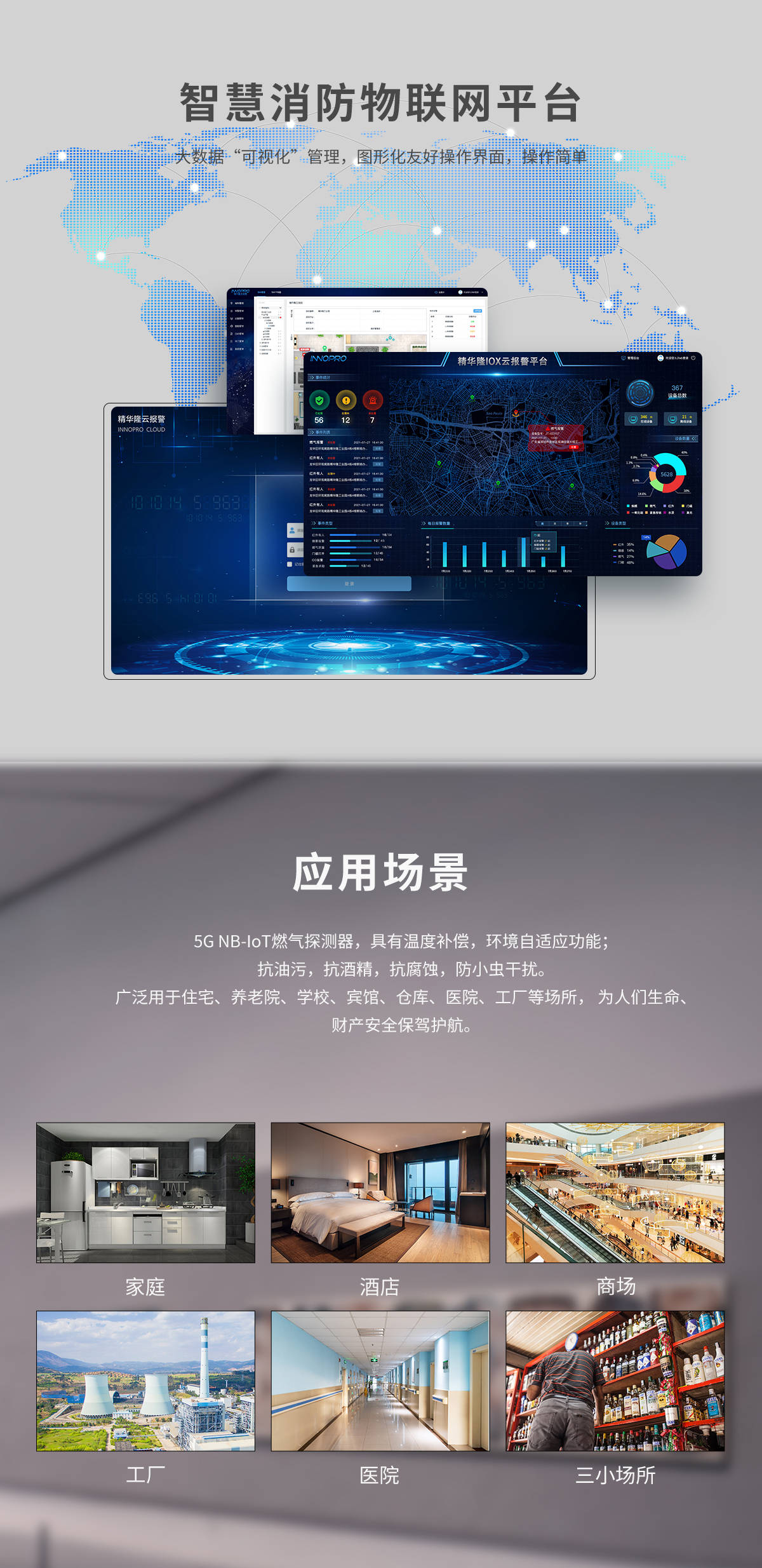 泄漏|5G NB-IoT燃气探测器，可联动电磁阀，用气更安全