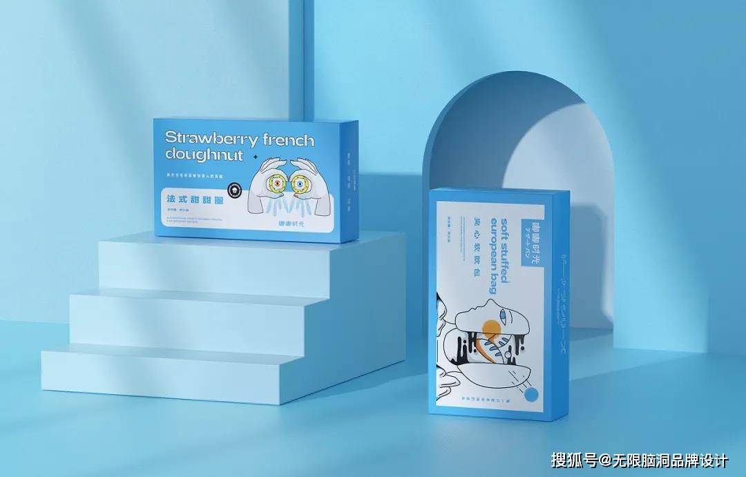 视觉 深圳无限脑洞品牌设计公司︱怪诞艺术与烘培品牌相结合,会产生什么奇妙反应?