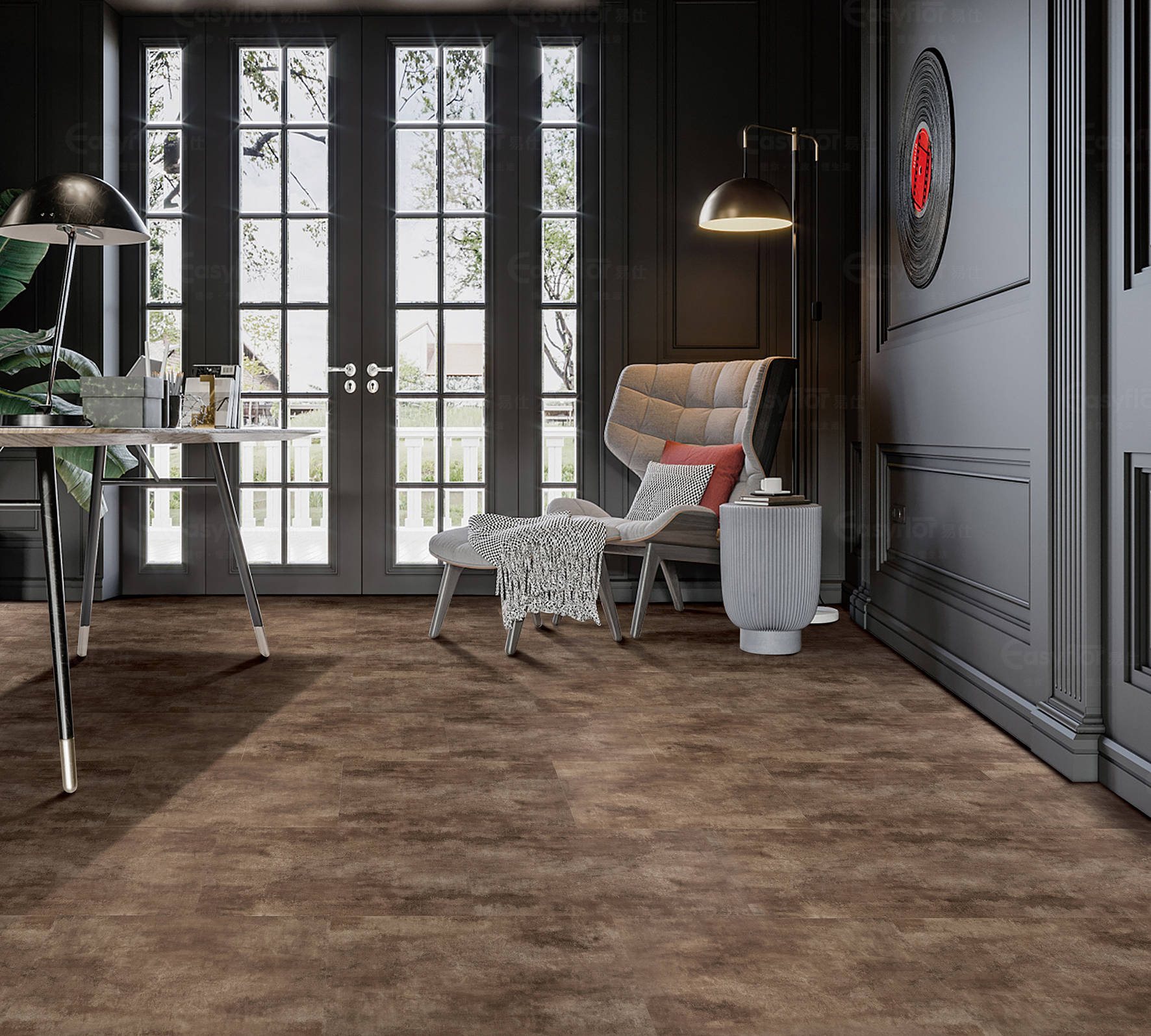 易仕石晶地暖地板摩利耶系列m18935004u