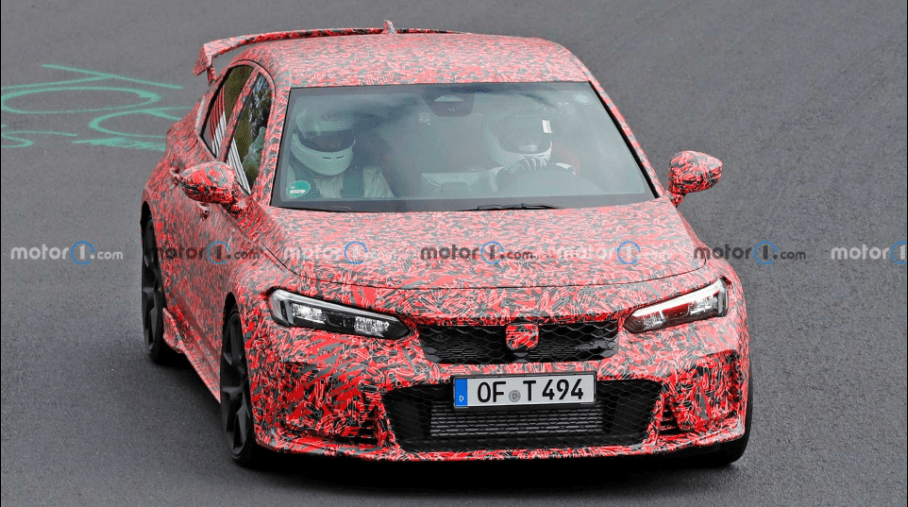 本田思域r型最新谍照曝光功率有望超过306马力将于2022年首次亮相