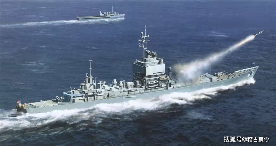 原创长滩号巡洋舰造价比航母还高世界第一艘核动力武器配备全是导弹