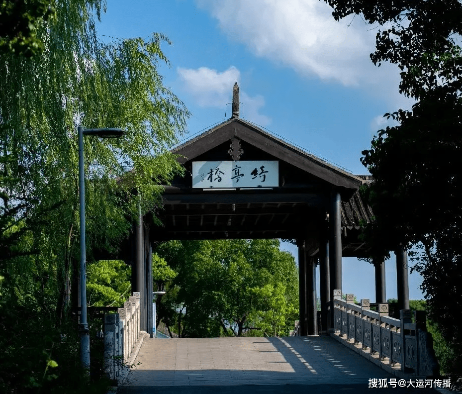 运河旅游苏州运河十景8石湖五堤石湖佳山水五堤景致美