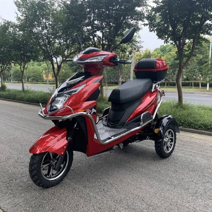 差速电机不倒翁纯电三轮车