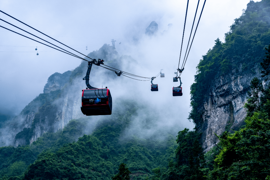 通告天门洞快线索道救护演习景区游览交通路线临时调整