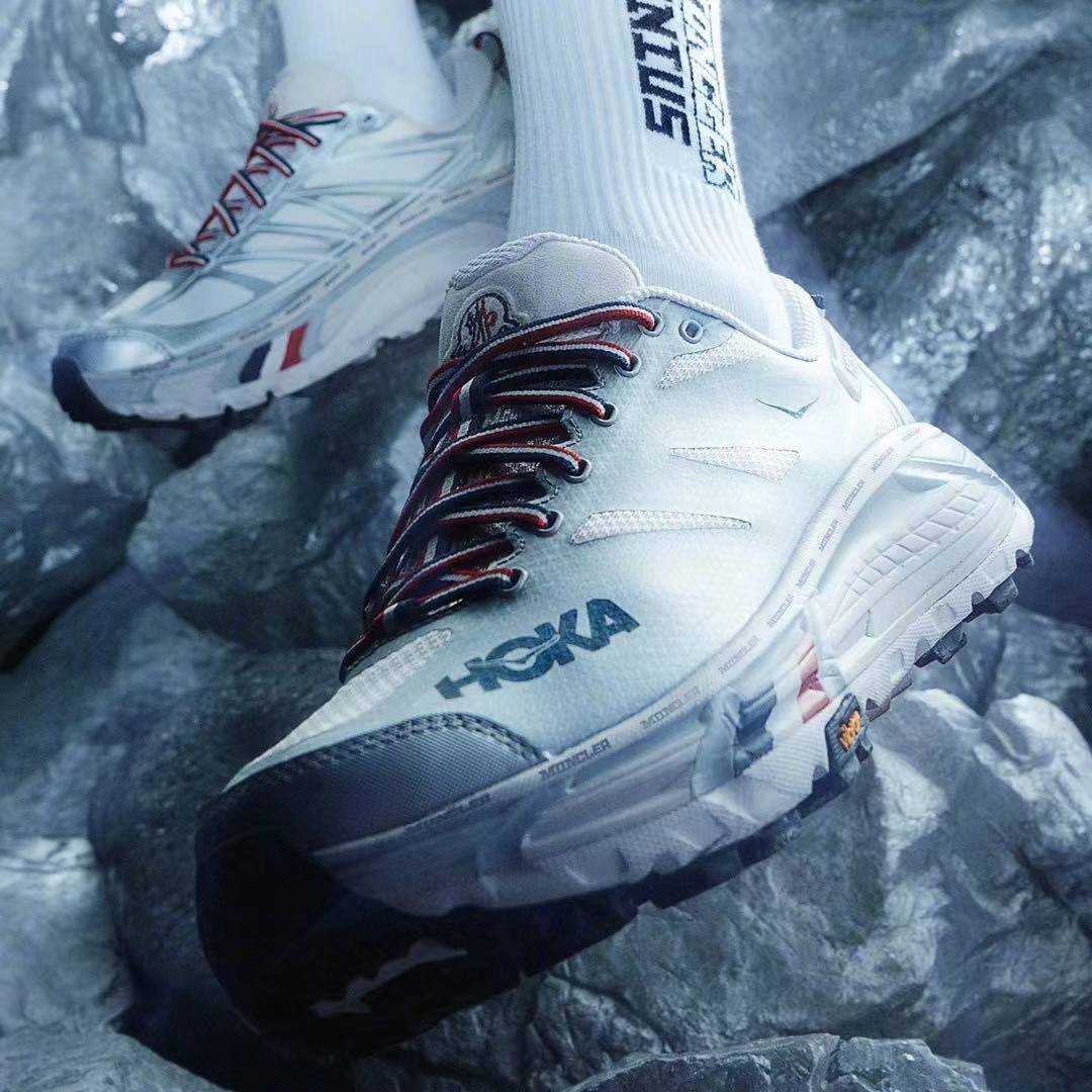 Hoka One One携手moncler首推限量山地越野跑鞋 Mafate