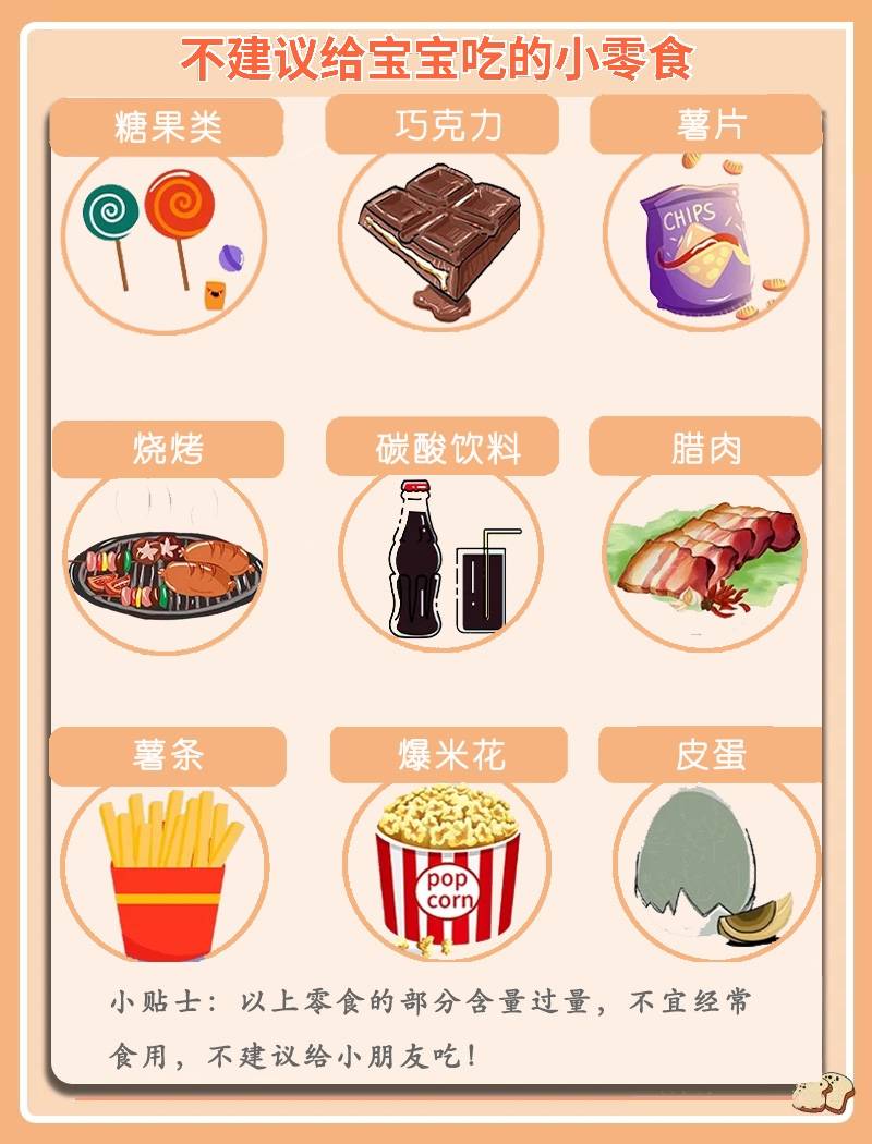 正餐|儿童零食黑名单,这6类零食扔了也别给孩子吃!