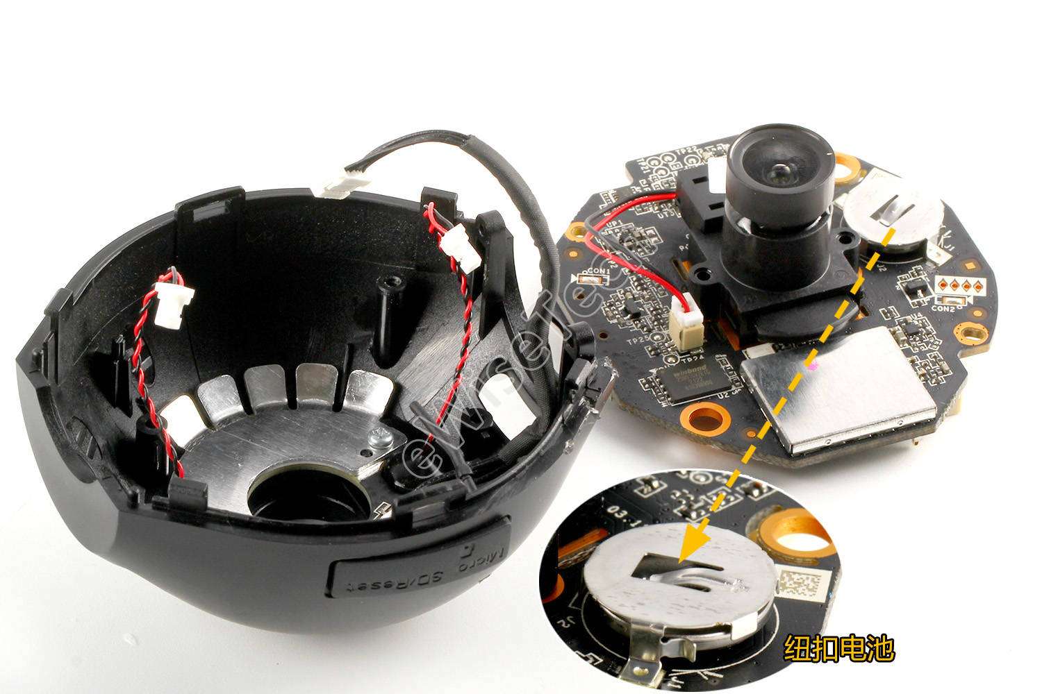 e拆解:萤石精灵球新c6,4mp智能家居摄像机