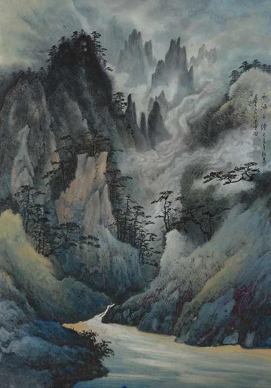 画家蔡云飞经典山水作品精选