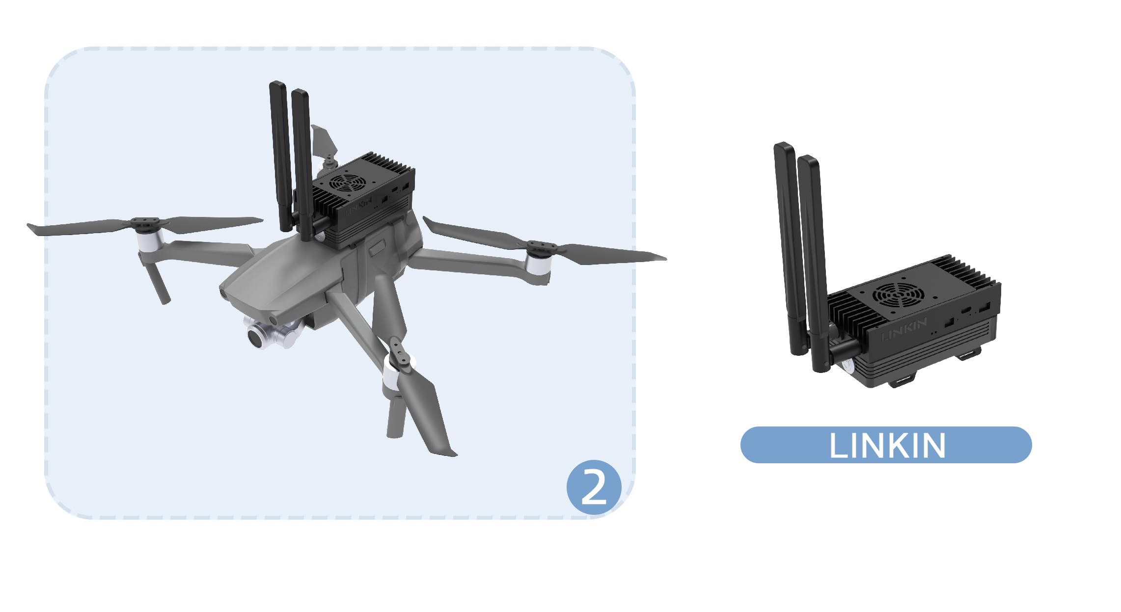 极臻无人机星链网络中继系统