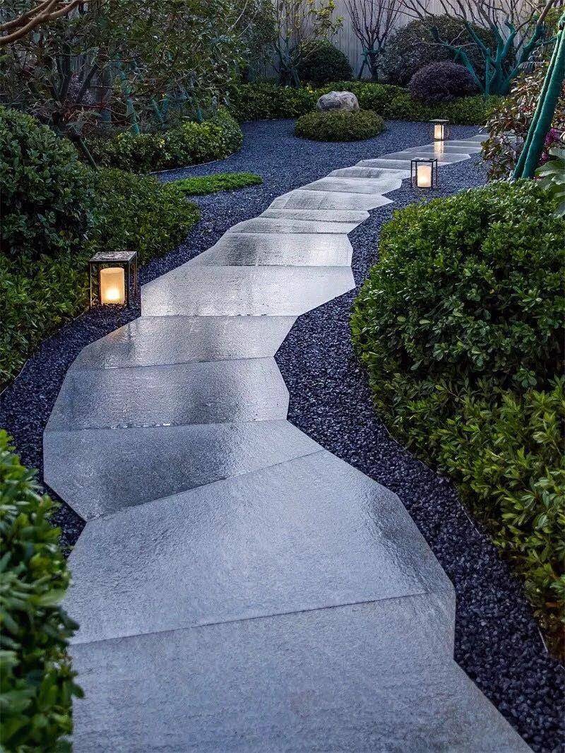 砾石完美应景搭配_碎石_组合_河流