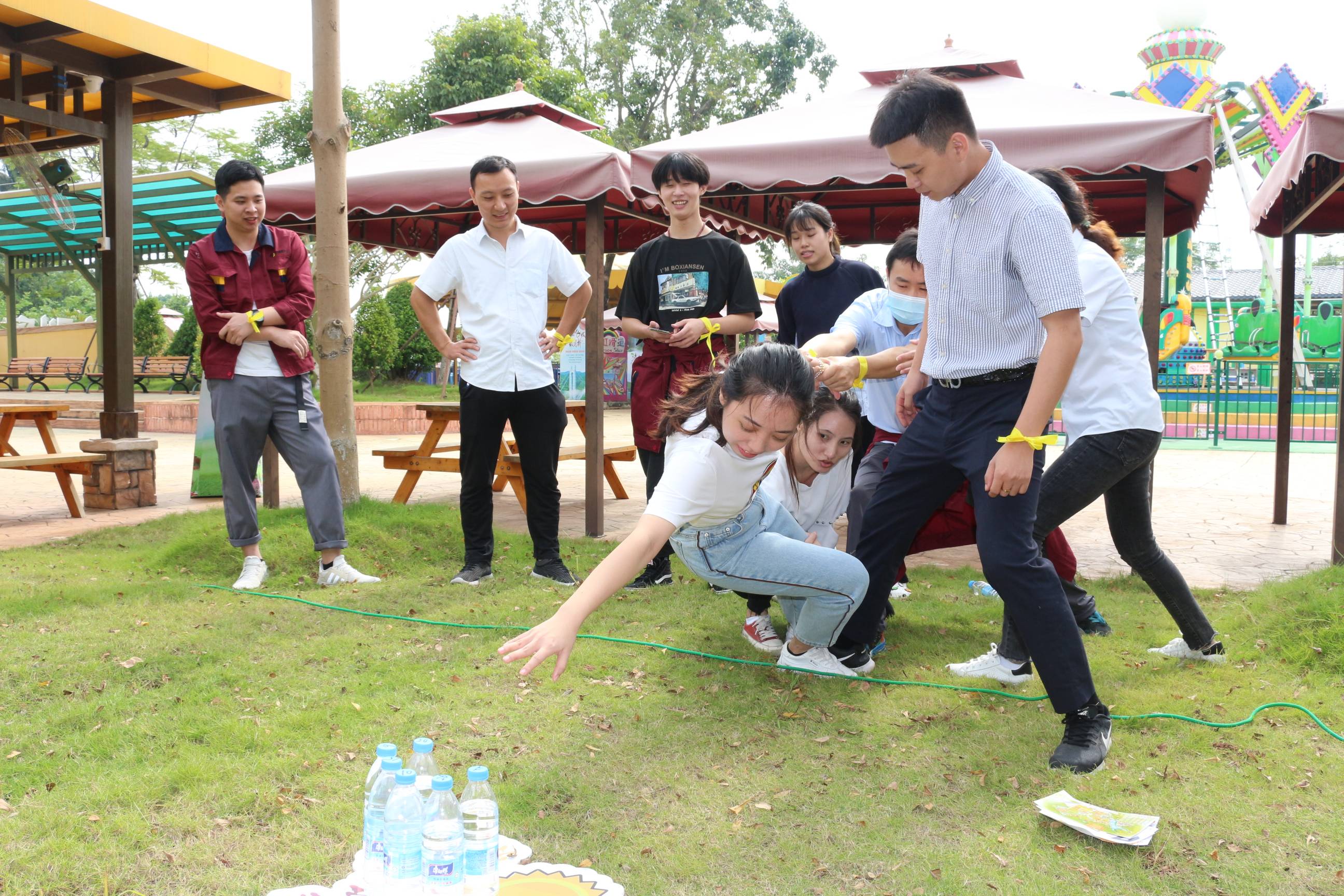 佛山团建公司户外定向探索盈香生态园