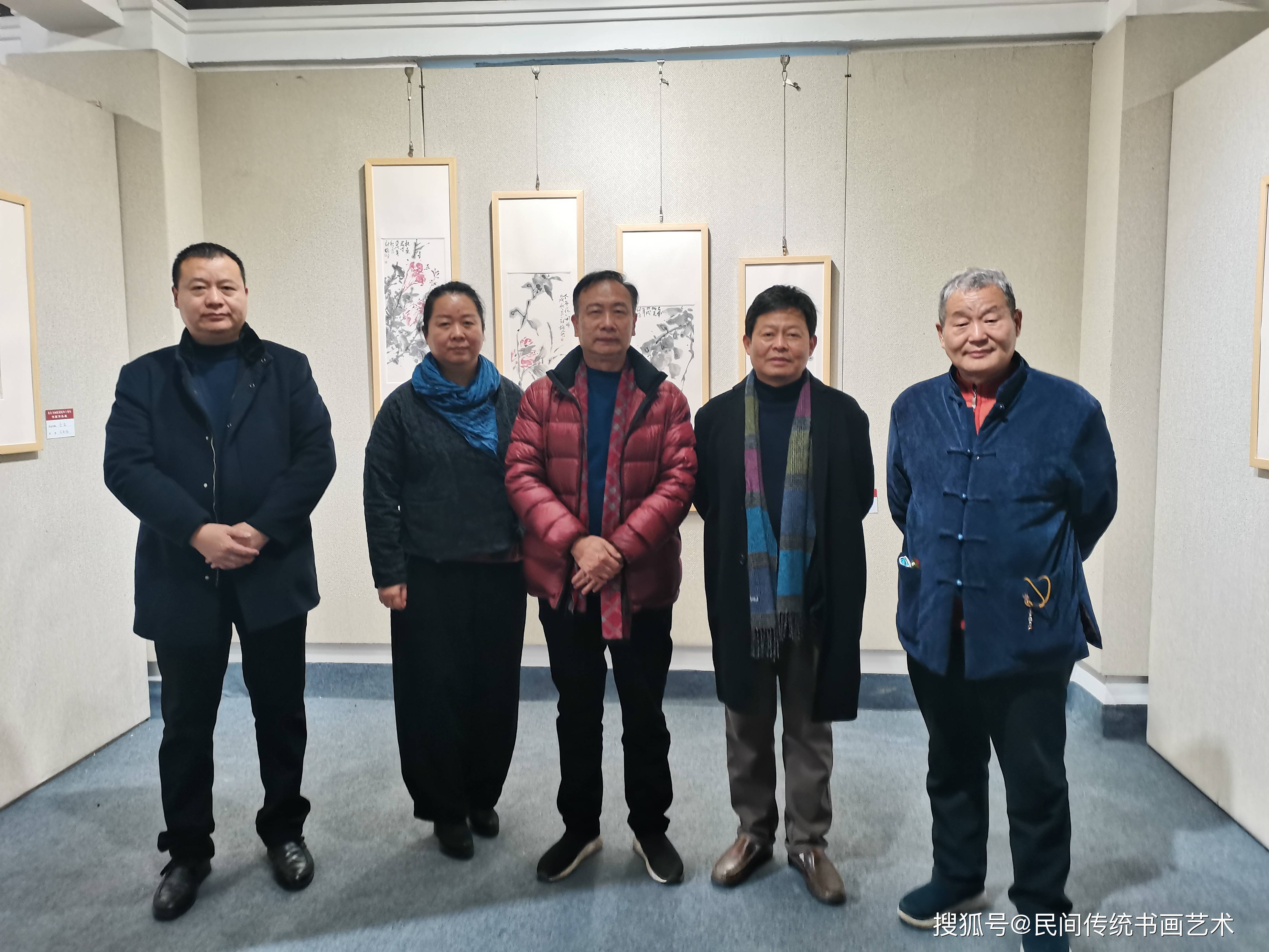 薪火相传共谱华章萧县书画院成立四十周年书画展开幕