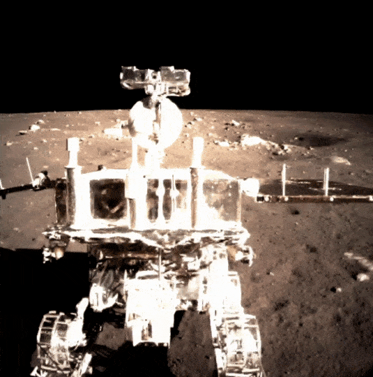 原创8年前的今天我国第一辆星球车玉兔号驶离着陆器至月球表面