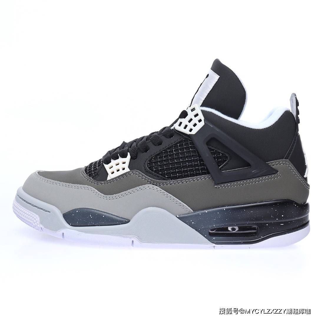 耐克nikeairjordan4retroaj4代中帮运动文化篮球鞋恐惧奥利奥