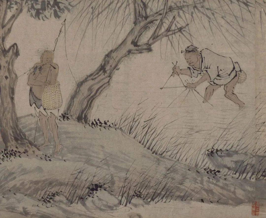 的筒和车,还有梁,笱,箄,矠,叉,射,梠,神,沪,舴艋,笭箵——这些渔具是