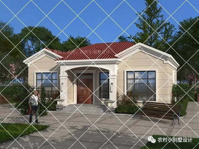 9款一层养老房农村别墅回乡种菜养花回归平淡生活