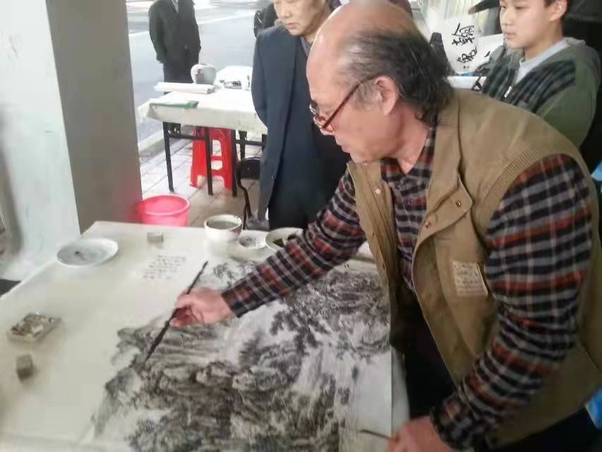 金奖|曾松山水画 - 融汇南北绘画风格 大气雄浑不失清新高雅