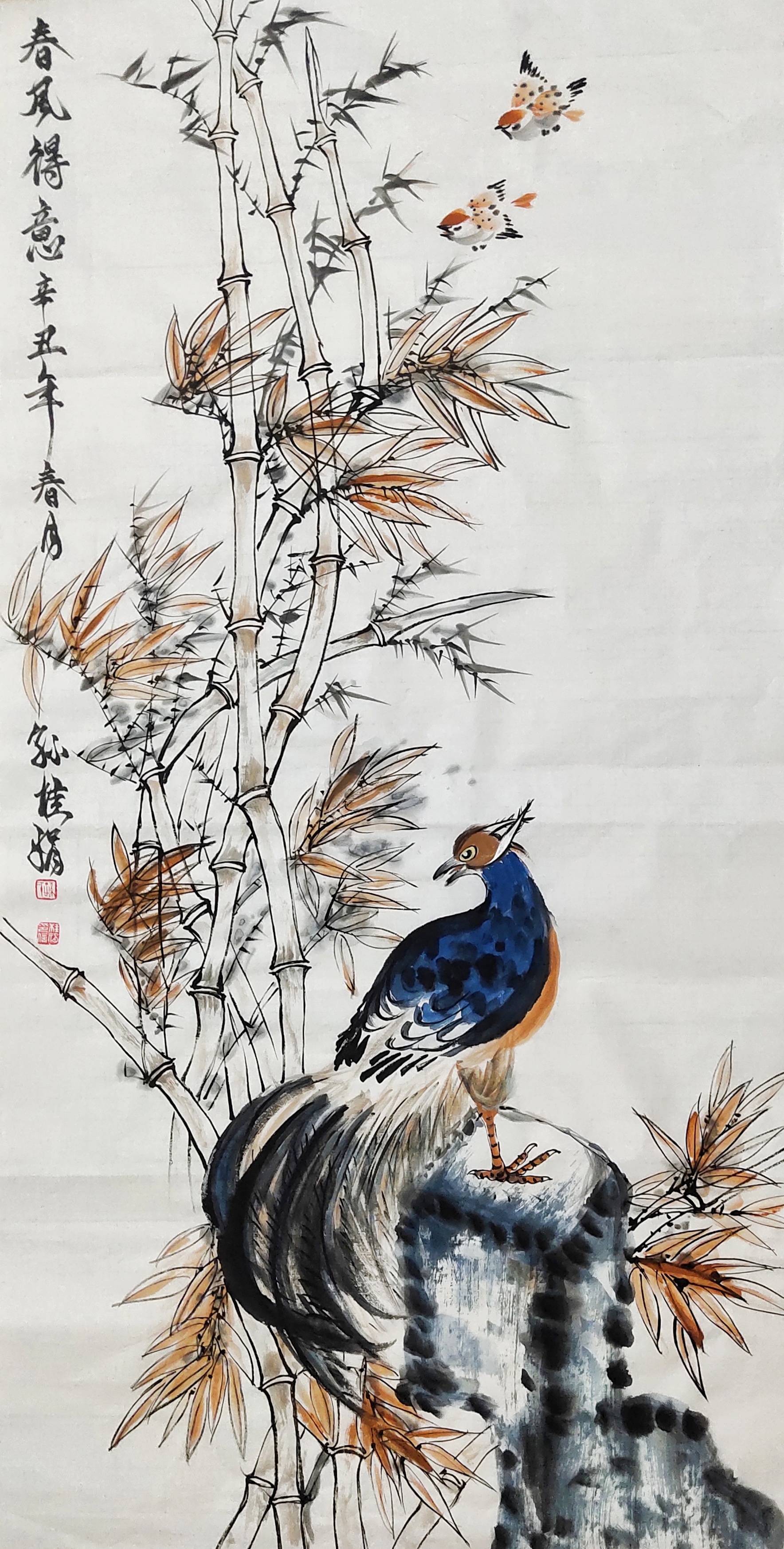 江苏|诠释色彩的无限魔力——赏画家孙桂娟的写意牡丹