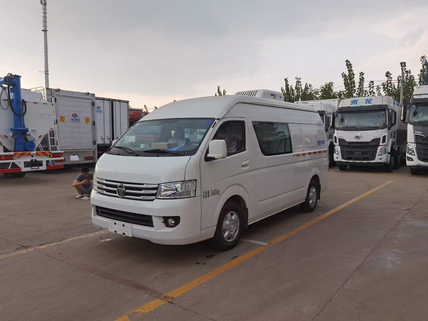 国六福田g9双排面包冷藏车