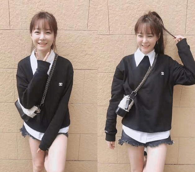 显得 穿搭少女心满地，小个子秋冬搭出大长腿！